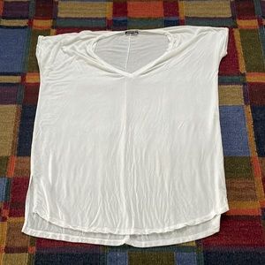 One size fits all Brandy Melville white T-shirt B